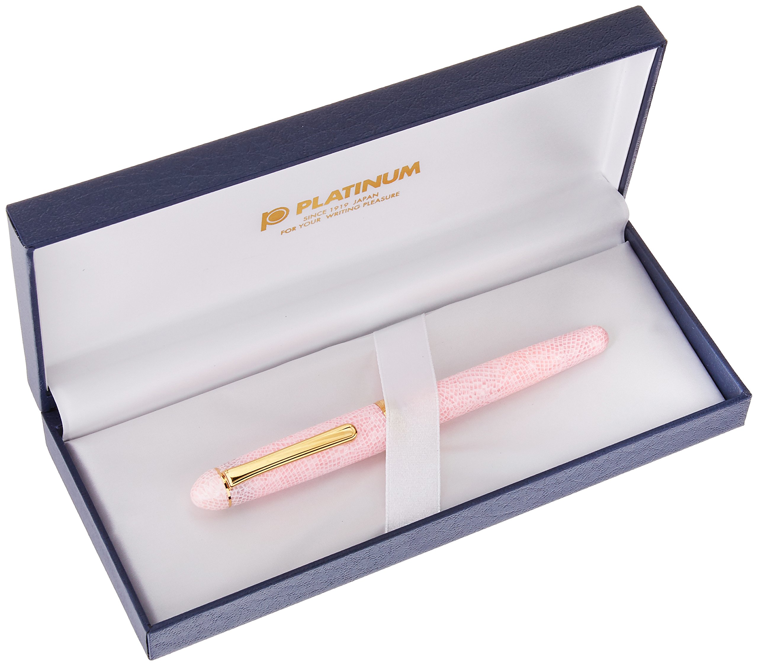 Amazon | プラチナ 万年筆 セルロイド サクラ 中字（M) PTB-30000S＃40