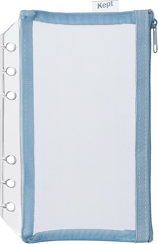 Amazon | レイメイ藤井 バインダー Kept メッシュポーチ リフィル 6穴