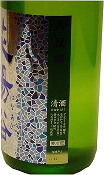 Amazon.co.jp: 花陽浴 純米吟醸 八反錦 無濾過生原酒 1800ml : 食品