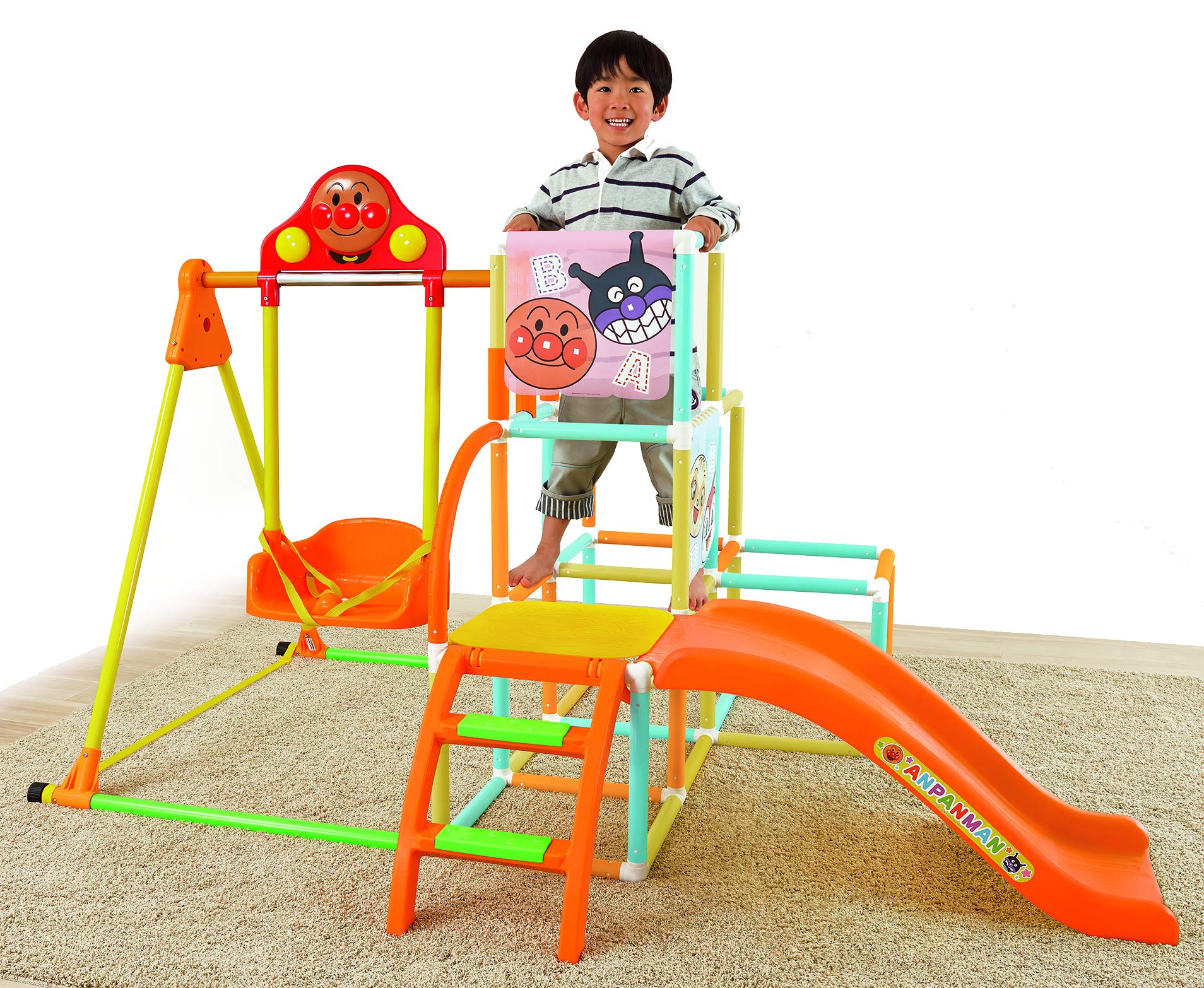 Amazon.co.jp: アンパンマン うちのこ天才ブランコパークDX ボール付き