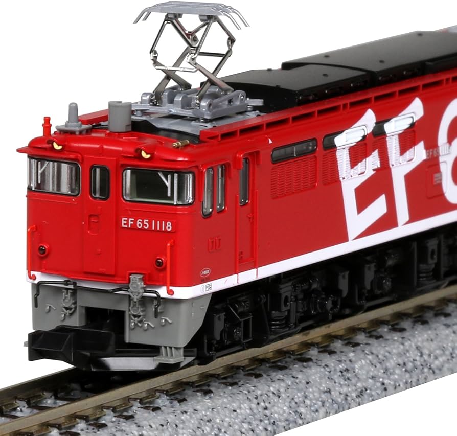 Amazon.com: Kato 3061-3 EF65 1118 Rainbow Type Electric Locomotive
