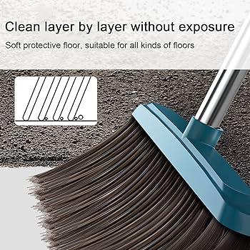 Amazon.com: 42.7'' Broom with Dustpan Combo Set, House Warming