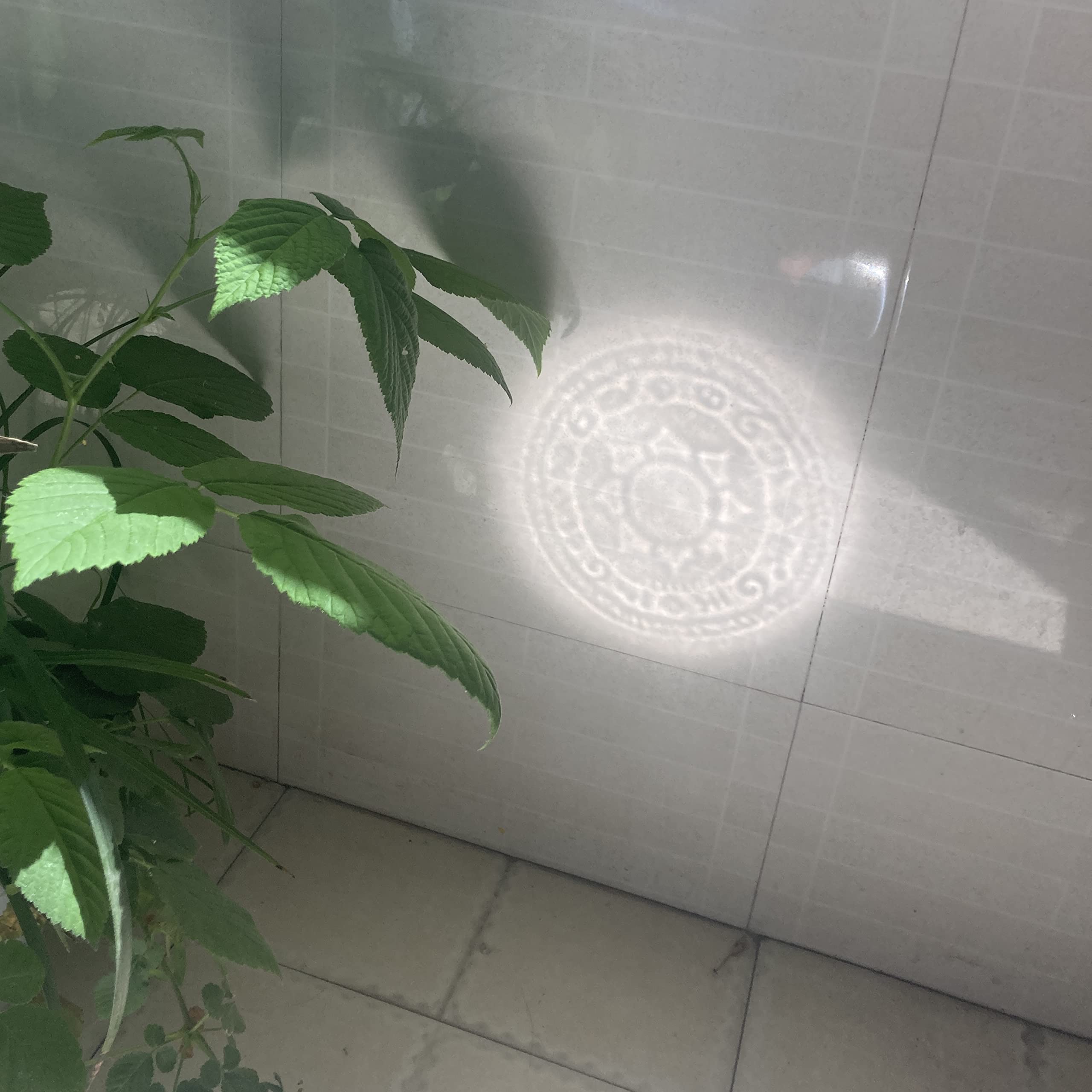 Amazon｜前漢時代 不思議な鏡(見日之光鏡)青銅鏡復元2.5寸 魔鏡 神鏡