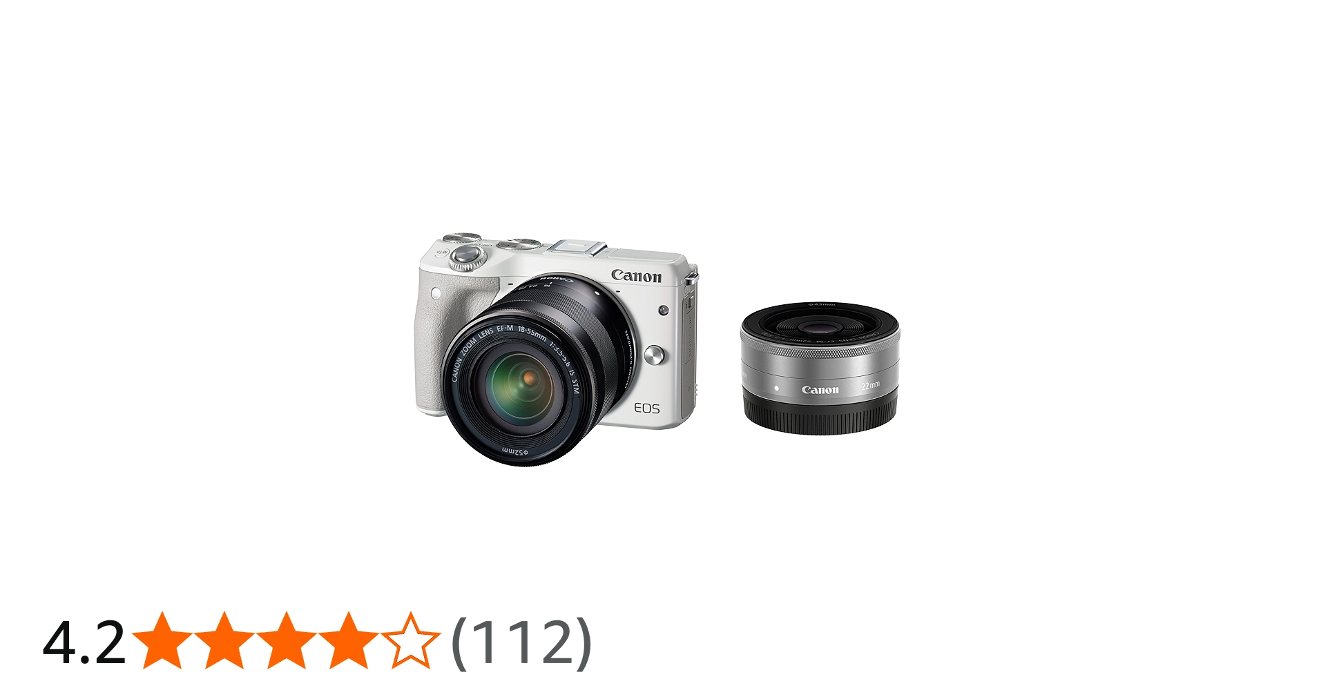 Amazon | Canon ミラーレス一眼カメラ EOS M3 ダブルレンズキット