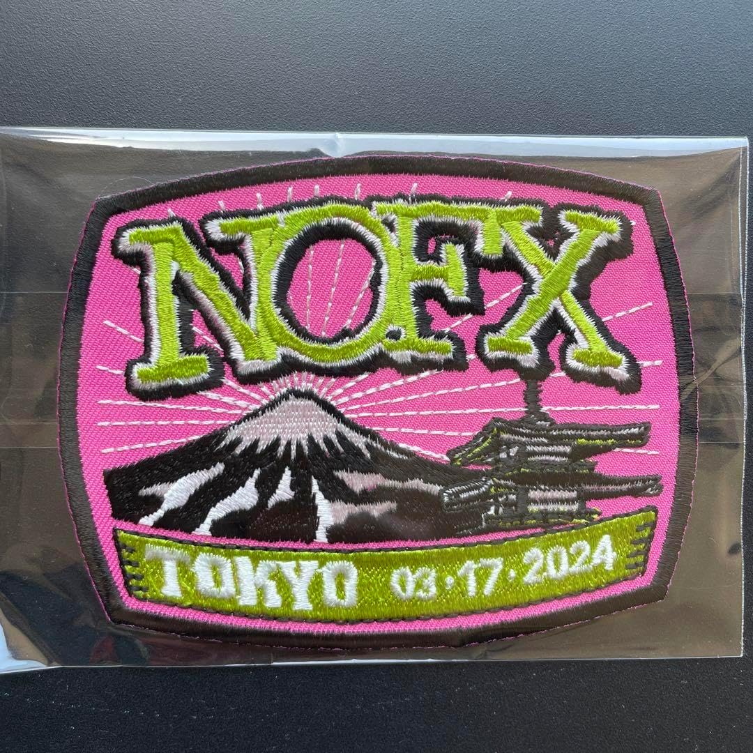 未使用】NOFX パッチ 横浜限定 NOFX ワッペン パッチ 横浜限定 NOFX
