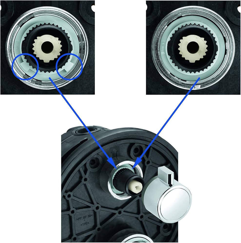 Amazon | グローエ(GROHE) アクアディマー ストップリング 共用機能用