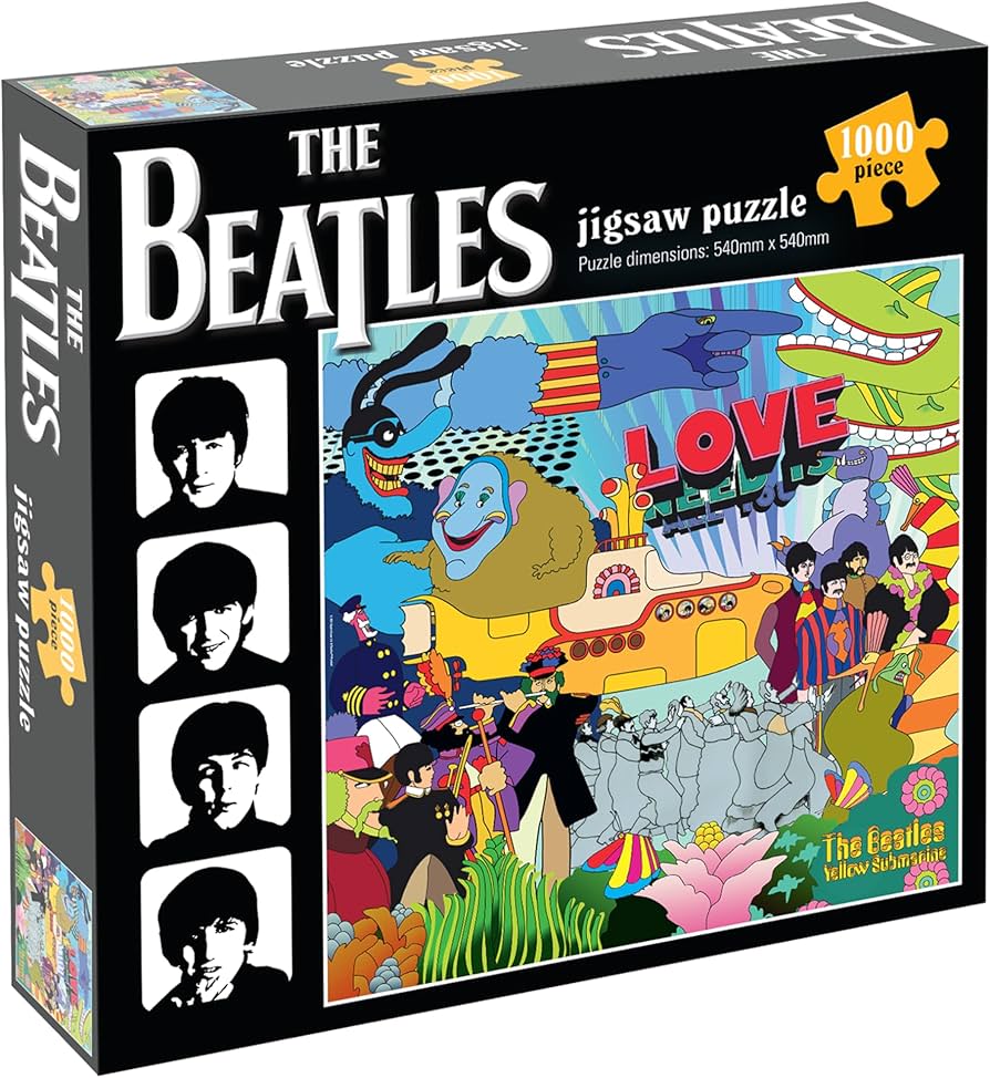 Amazon.com: Beatles Yellow Submarine (1000 Piece Jigsaw Puzzle