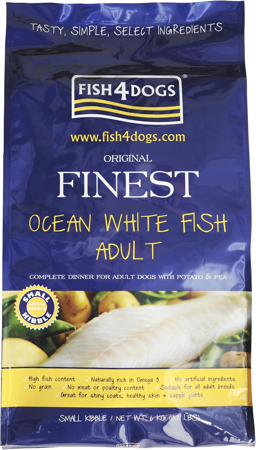 フィッシュ4ドッグホワイトフィッシュ15キロ