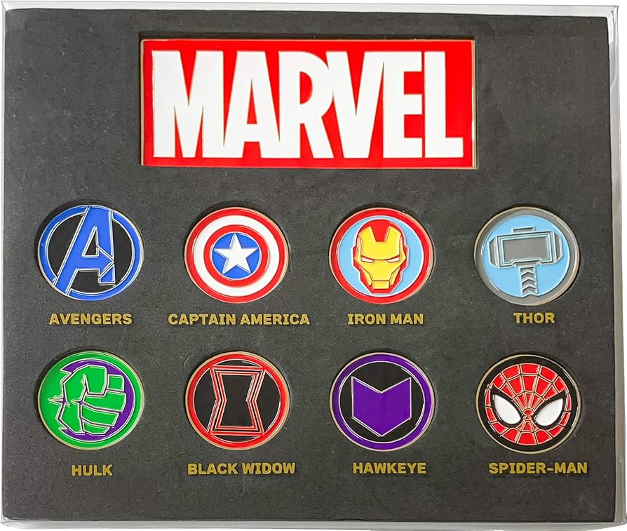 Amazon | MARVEL POP ICON/ピンバッジセット IBA175 | バッジ | おもちゃ