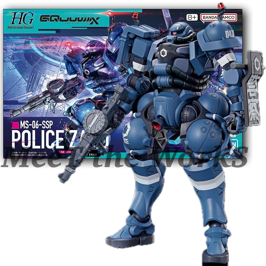 HG 1/144 ジークアクス 軍警ザク ゲルググ（スガイ機） Amazon | 【HG