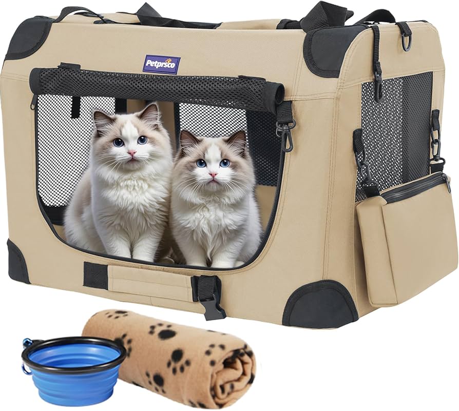 Amazon.co.jp: Petprsco犬用キャリーバッグペットキャリー ソフト