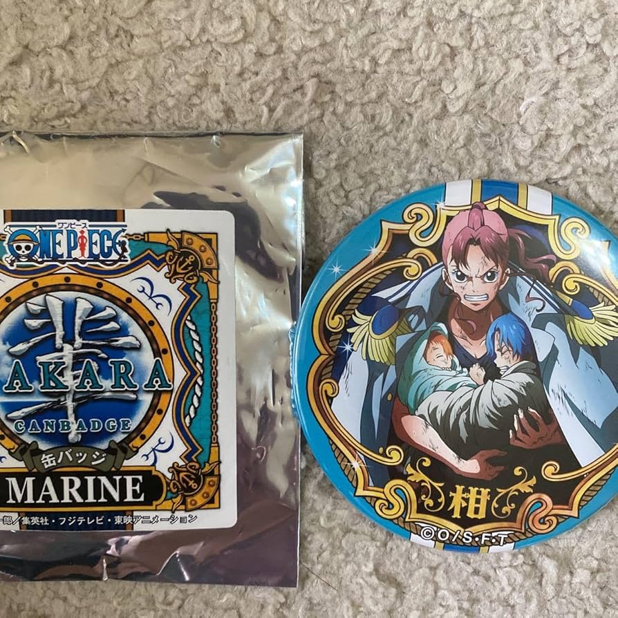 ユ*読様 ONE PIECE 東京タワー限定 トンガリBD缶バッジ クロコダイル