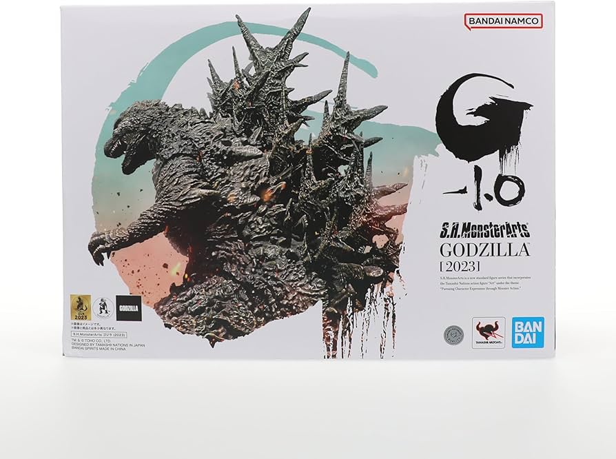 新品】S.H.モンスターアーツ ゴジラ -1.0 (2023) フィギュア Amazon.co