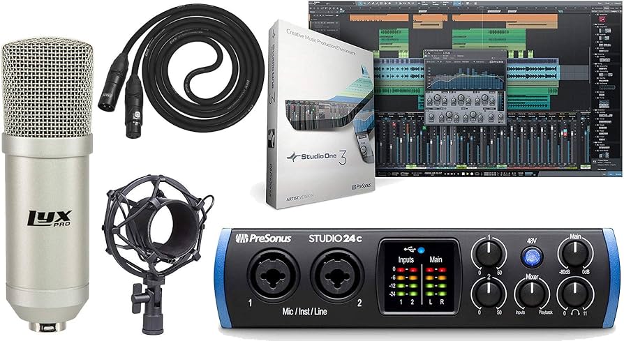 Amazon.co.jp: PreSonus (プレソナス) Studio 24c 2x2 USB Type-C