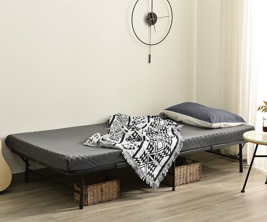 Amazon｜TORGSIYO パイプベッド ベッドフレーム 折りたたみベッド