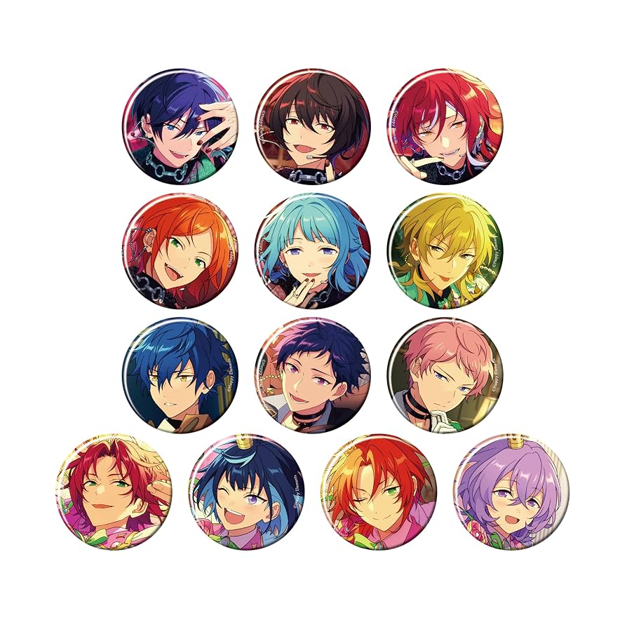 あんスタ 鬼龍紅郎 コレクション缶バッジ コレ缶 あんスタ 鬼龍紅