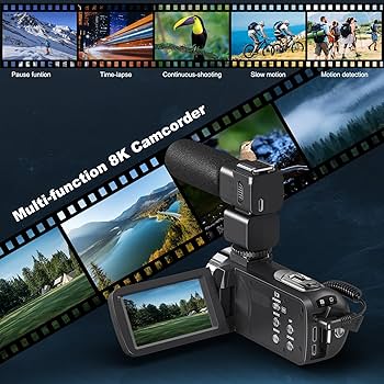 Amazon.com : 8K 64MP Video Camera 18X Digital Camcorder Video
