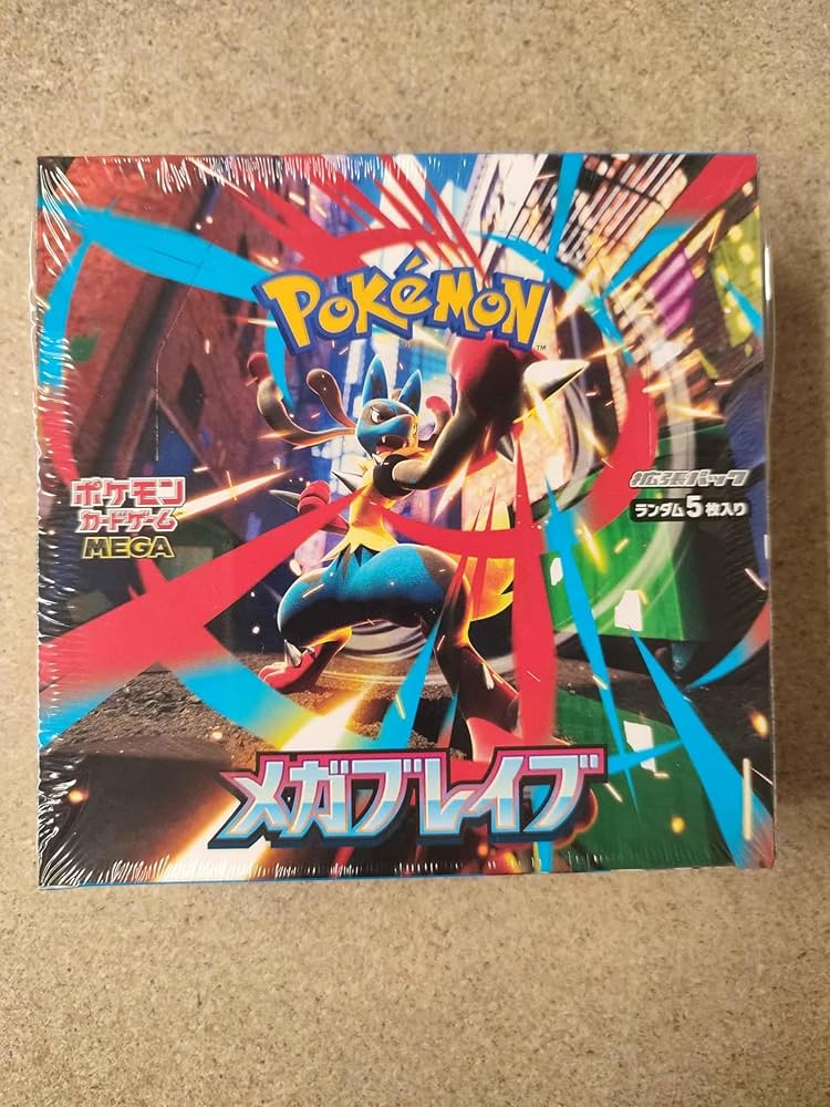 シュリンク付き】ポケモンカードゲーム メガブレイブ MEGA拡張パック