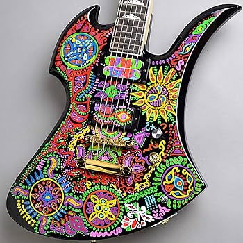 Amazon | FERNANDES Burny MG-165X BLK/PAINT X Japan hide Model