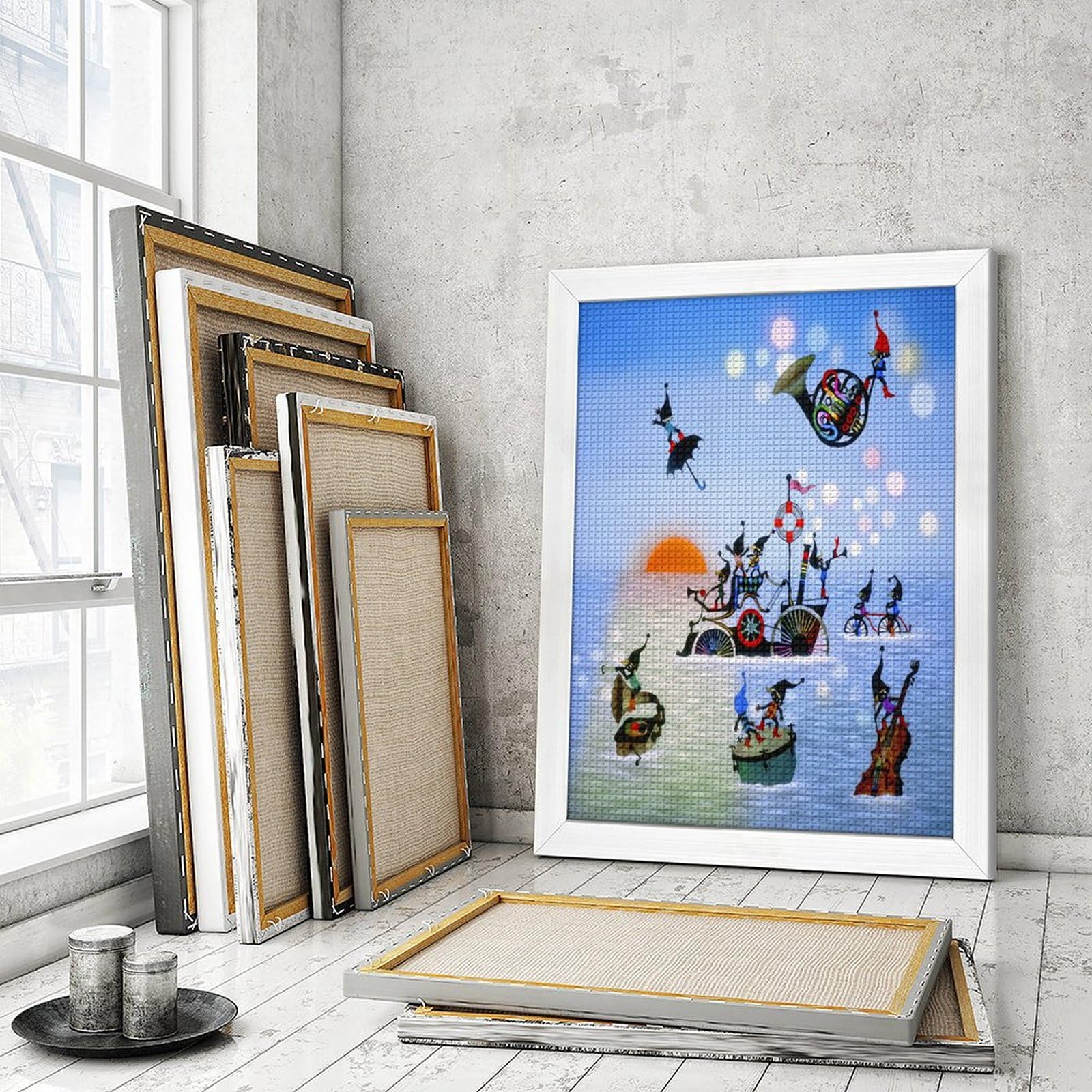 藤城清治「こびとの旅立ち」5/500 藤城清治「こびとの旅立ち」5/500