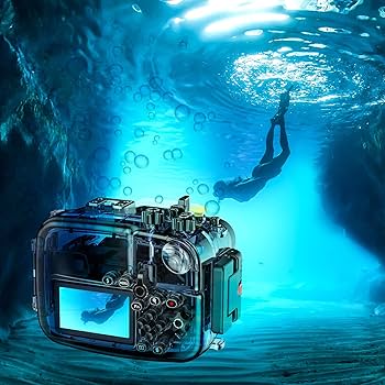 Amazon | Sea frogs 水中カメラケース Sony A6000 /A6300 /A6500 IPX8