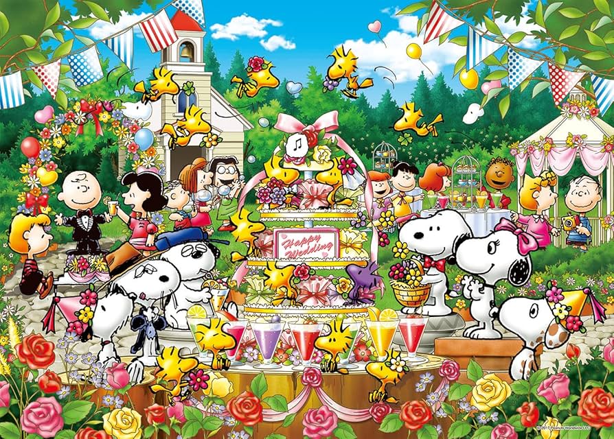 Amazon.com: エポック(EPOCH) 3000 Piece Jigsaw Puzzle Peanuts