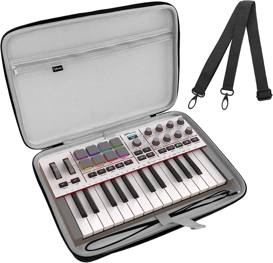 Amazon.co.jp: Musiin プレミアムベルベットミディキーボードケース