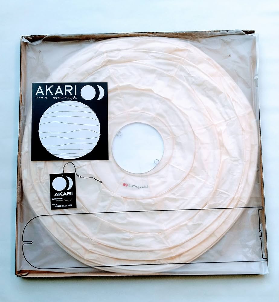 Amazon.co.jp: イサムノグチ ISAMU NOGUCHI AKARI 45D 円形: ホーム
