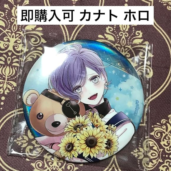 ディアラバ DIABOLIK LOVERS 逆巻カナト 缶バッジ ホロ ディアボリック