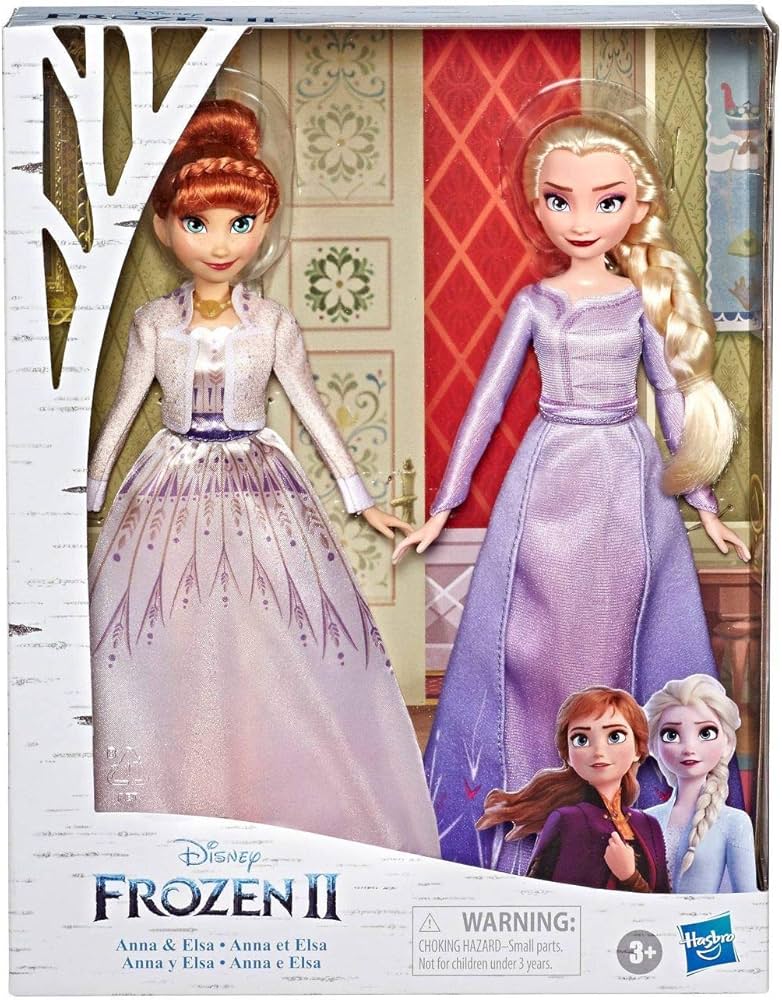 Amazon.co.jp: デイズニー フローズン2 アナ雪 エルサ＆アナ ドール