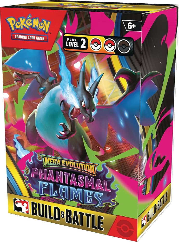 Amazon.com: ME02: Phantasmal Flames - Build and Battle Box : Toys