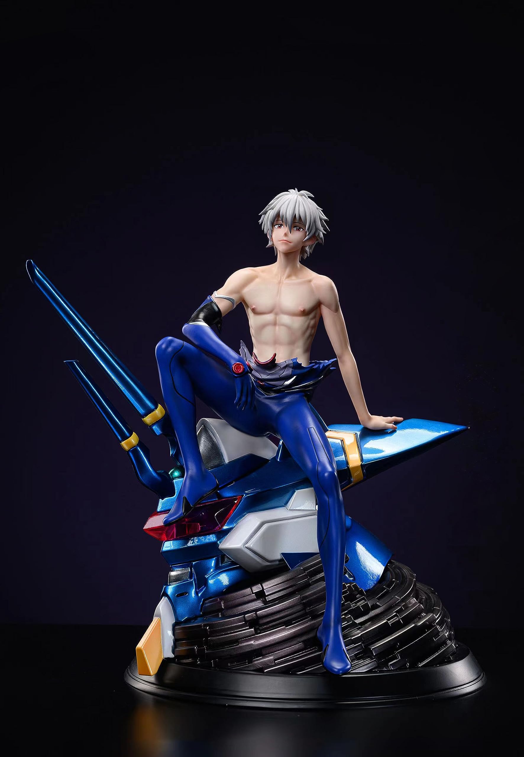 Amazon.co.jp: 渚カヲル フィギュア 1/6スケール 塗装済み完成品