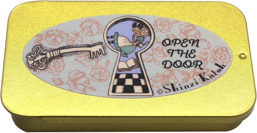 Amazon | シール堂 日本製 フレークシール 不思議なアリス OPEN THE