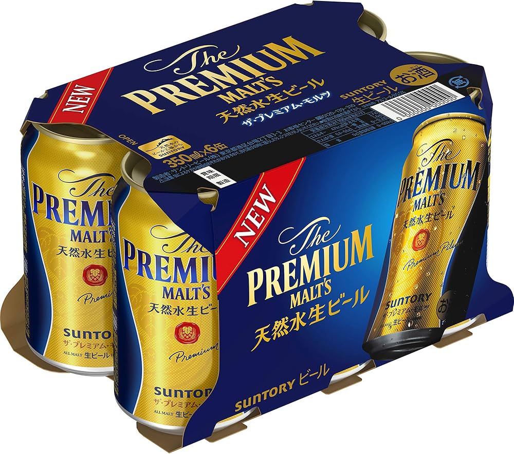 Amazon.co.jp: ザ・プレミアム・モルツ 350ml×6本 : 食品・飲料・お酒