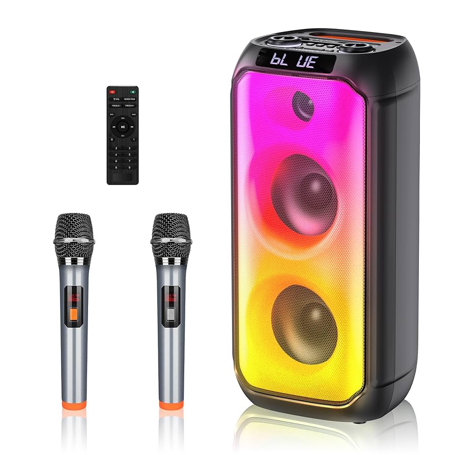 Moon river スピーカーセット カラオケセット 拡声器 Bluetooth 5.3