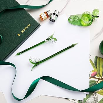 Amazon | ESSSHOPベルランガラスペン レインボークリスタルガラスペン