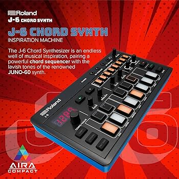 Amazon.co.jp: Roland ローランド AIRA Compact J-6 コード