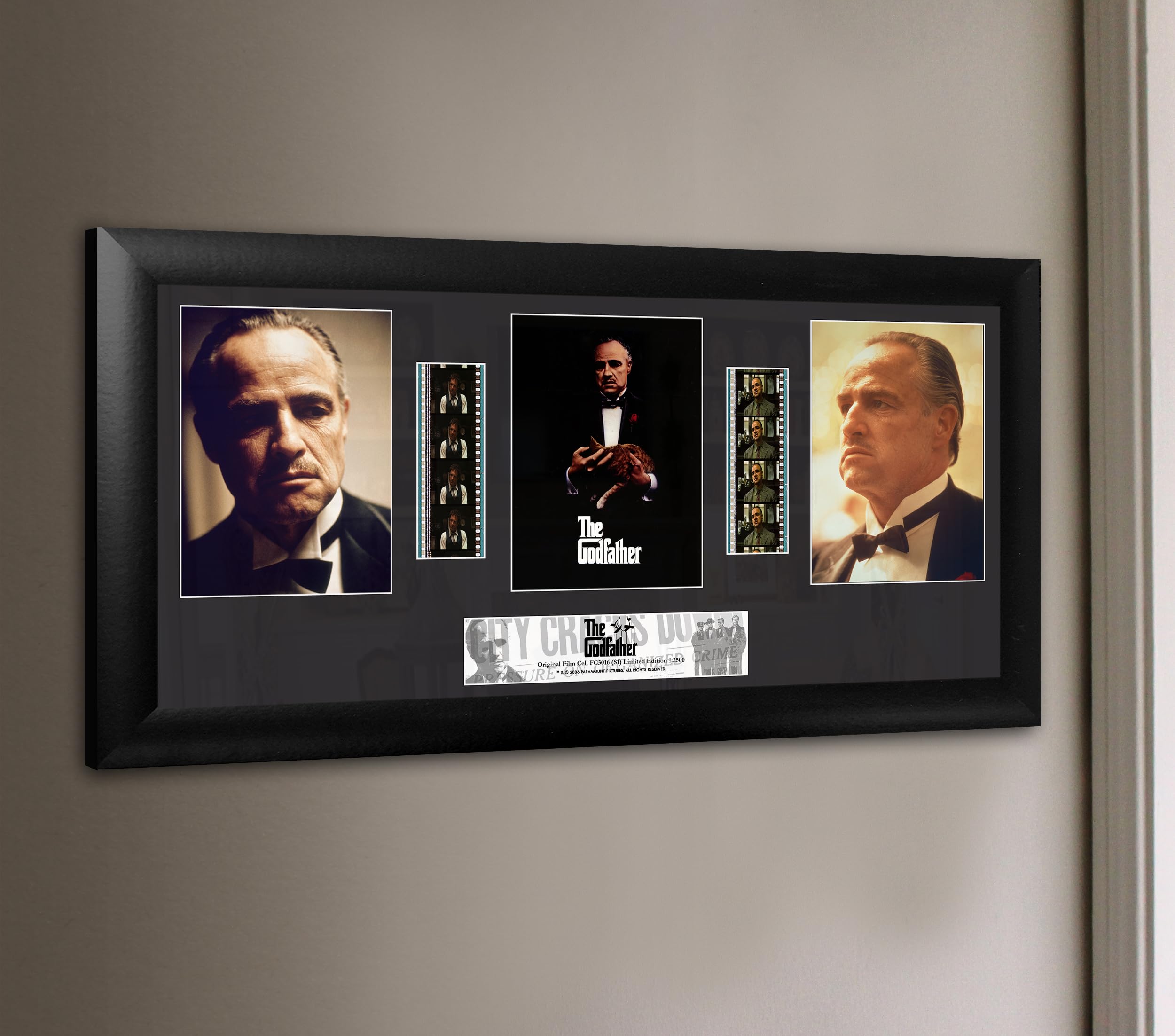 Amazon.com - FILMCELLS The Godfather Part 1 20” x 11” Framed Movie