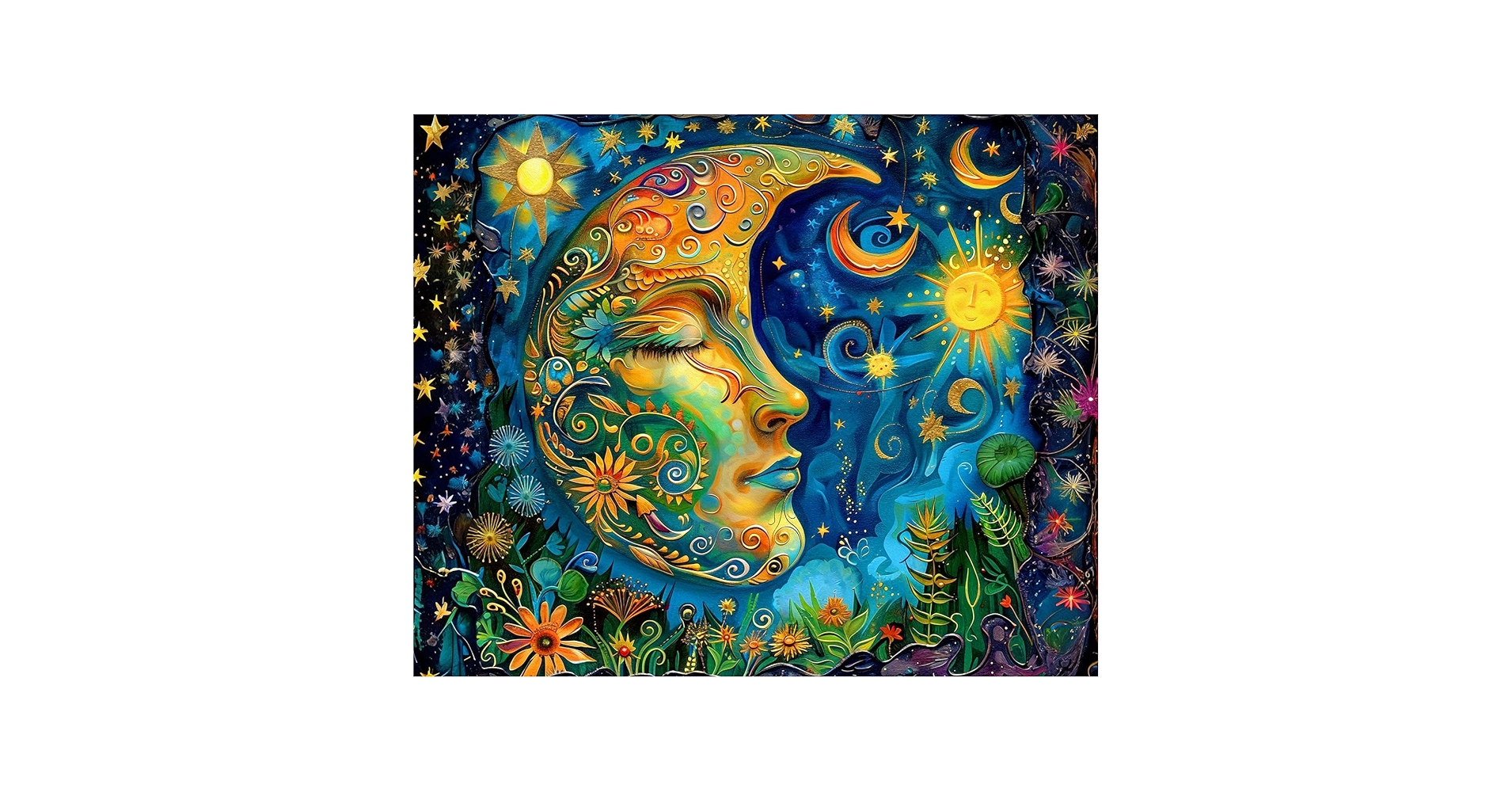 青) Luna Moon Deluxe Edition Luna Moon Set Playing Cards