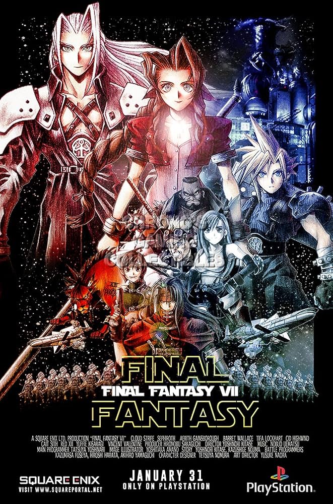 Amazon.com: PrimePoster - Final Fantasy VII Remake Poster Glossy