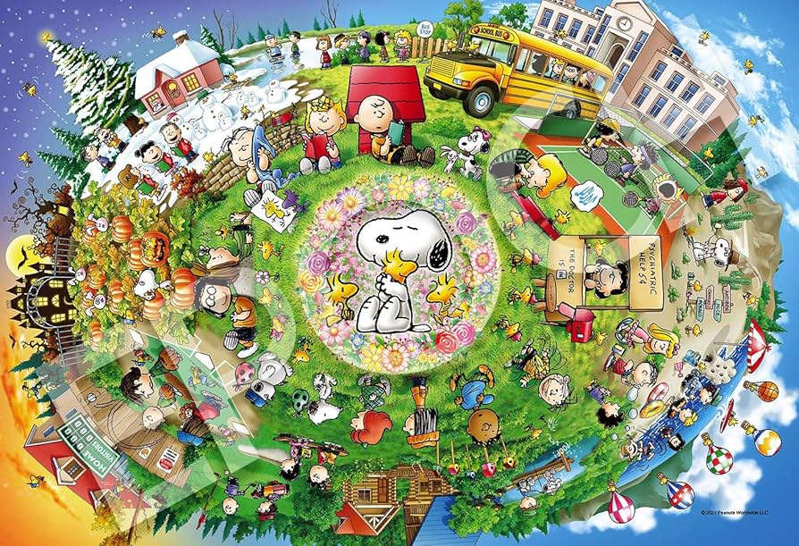 Amazon.co.jp: エポック社 300ピース ジグソーパズル PEANUTS