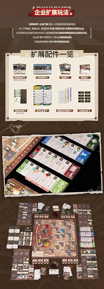 Amazon | アークナイツ ボードゲーム『遊城拓荒：鋳基者（Nomad City