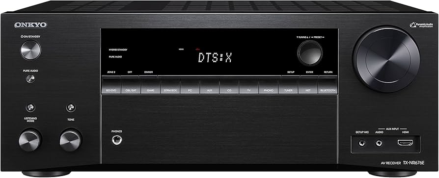 Amazon | ONKYO 7.2ch対応AVレシーバー TX-NR676E(B) | オンキヨー