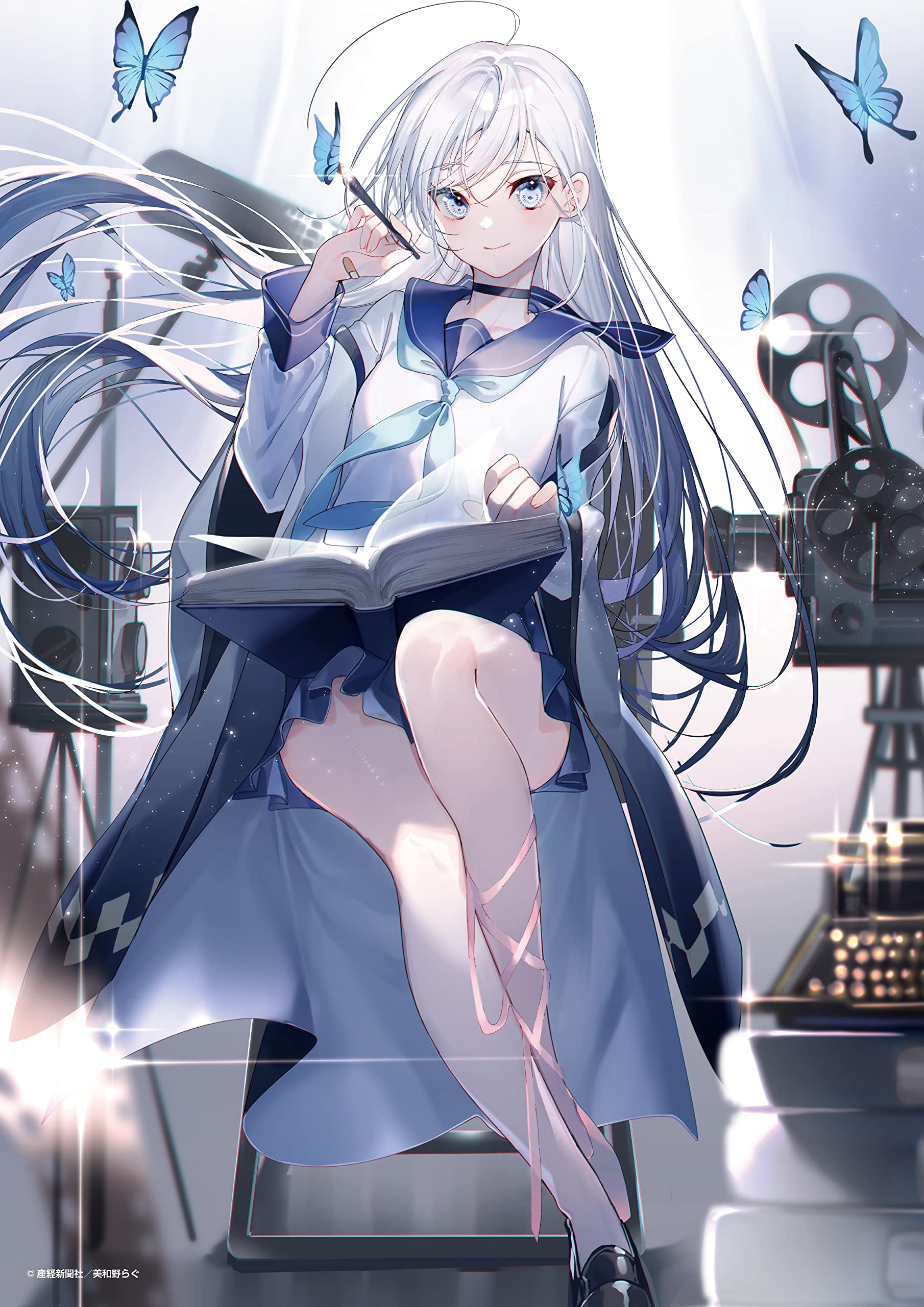 美和野らぐ 絵師100人展 アクリルアートプレート その瞳はなに