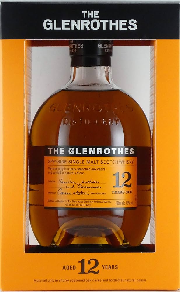 Amazon.co.jp: ザ グレンロセス 12年 40度 700ml スペイサイド
