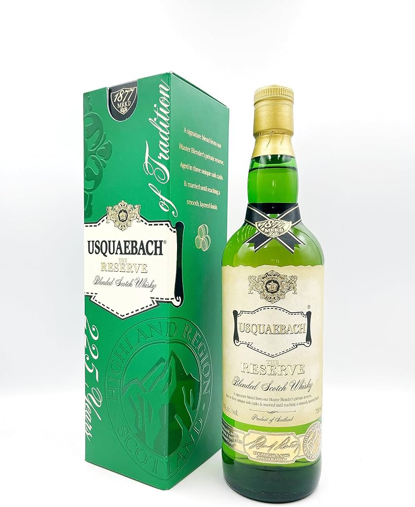 Amazon.co.jp: ウシュクベ リザーブ 700ml 43度 [正規品] : 食品・飲料