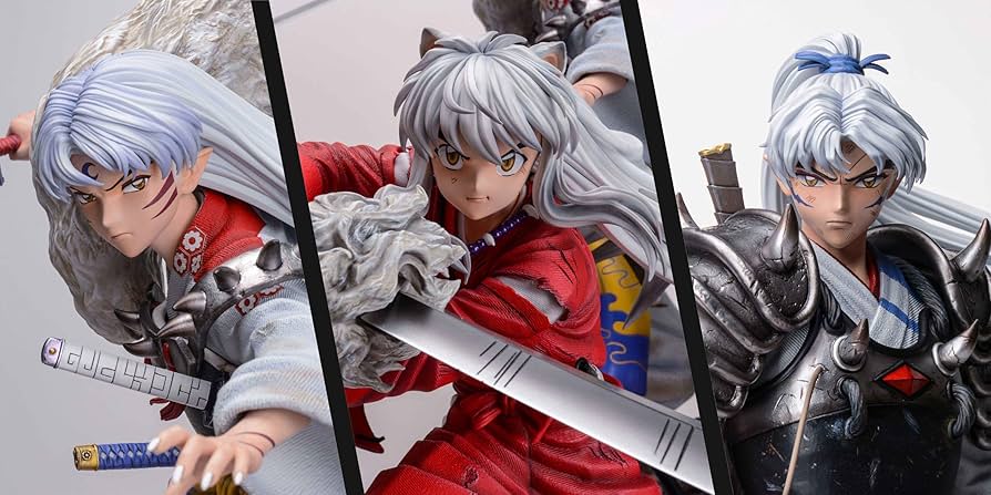 ハローキティ犬夜叉 殺生丸 ガレージキッドフィギュア ハローキティ