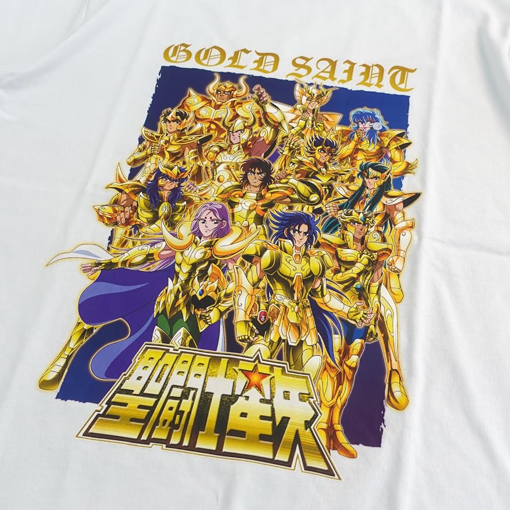 聖闘士星矢 黄金聖闘士 メキシカンブートTシャツ 聖闘士星矢 黄金聖