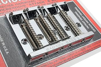 Amazon.com: Allparts Leo Quan Bass II Bridge - Chrome : Musical