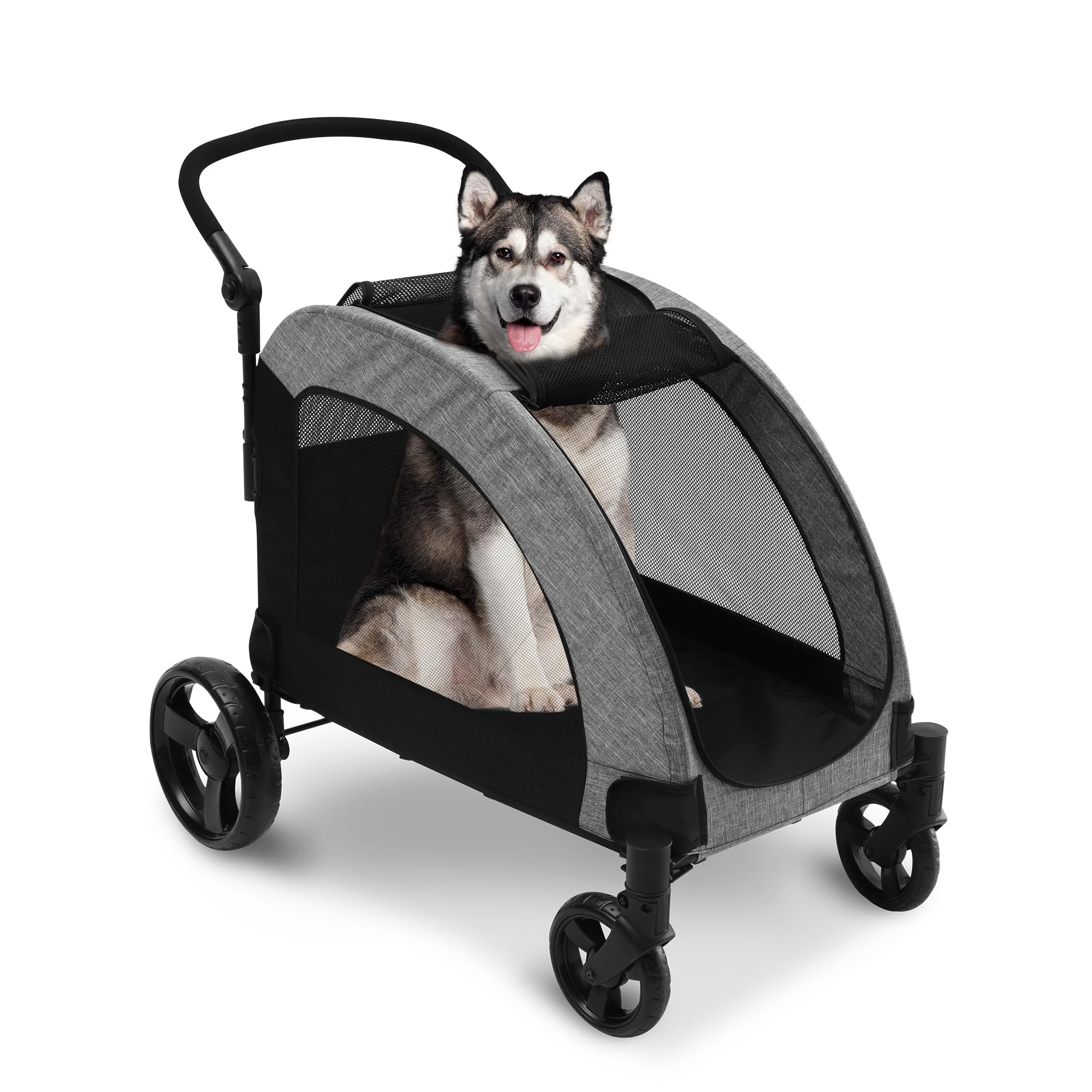 本日クーポン5％引】 大型犬対応 ペットカート 耐荷重 60kg 折りたたみ